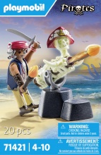 playmobil 71421 Pirata con Cannone Playset per Bambini da 4+ anni