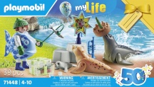 playmobil 71448 Custode con Animali Marini - My Life Playset per Bambini da 1+ anni