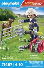 playmobil 71467 Pompieri in Azione Playset per Bambini da 5+ anni