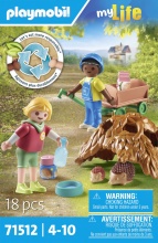playmobil 71512 Bambini con Famiglia di Ricci Playset per Bambini da 5+ anni