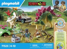 playmobil 71523 Campo Base con Dinosauri Playset per Bambini da 4+ anni