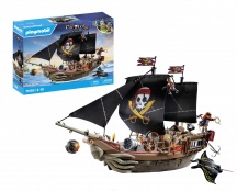 playmobil 71530 Galeone dei Pirati Playset per Bambini da 4+ anni