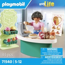 playmobil 71540 Chiosco dei Dolci Playset per Bambini da 4+ anni