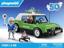 playmobil 71591 Auto della Polizia Classica Playset per Bambini da 4+ anni