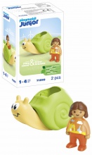 playmobil 71699 Junior: Dondolo Lumachina Playset per Bambini da 4+ anni