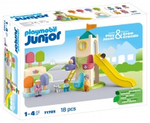 playmobil 71703 Junior: Parco Giochi Avventura Playset per Bambini da 4+ anni