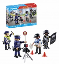 playmobil 71730 Set Personaggi della Polizia Playset per Bambini da 18+ mesi