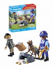 playmobil 71731 Unit� Cinofila e Ladro Playset per Bambini da 4+ anni