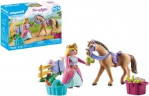 playmobil 71801 Starter Pack Principessa con Cavallo Playset per Bambini da 5+ anni