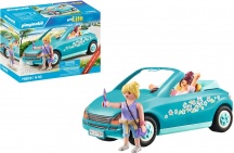 playmobil 71809 Auto Cabrio con Amiche Playset per Bambini da 4+ anni