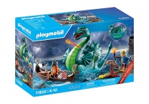 playmobil 71830 Vichinghi con Mostro Marino Playset per Bambini da 4+ anni
