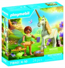 playmobil 71840 Unicorn: Arcobaleno con Fata Playset per Bambini da 3+ anni