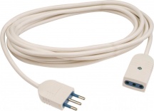 Polypool 381 Prolunga lineare mt 3 10A 2P+T bianco