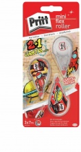 Henkel 2086643 Blister 3 correttori a nastro Pritt 4,2mm x 7 mt di lunghezza