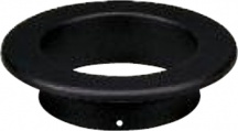 Save Fumisteria 40b86 Rosone Legna Plus Light Nero Opaco cm 15
