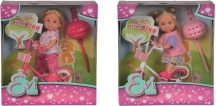 Simba 105731715 Steffi Love in Bicicletta Bambola in Bici Per Bambini da 3+ Anni