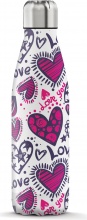 The Steel Bottle STEELBOTTLES.POP19LO The Steel Bottle - Pop Art Series 500 ml - Love - m076