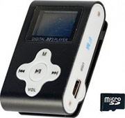Xtreme 27611BK Lettore Mp3 Sport radio FM micro sd 4 Gb Clip micro USB Nero 27611