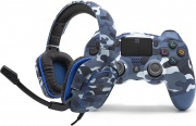 Xtreme 904 Gamepad Playstation 4 Set Accessori Blu Game Kit