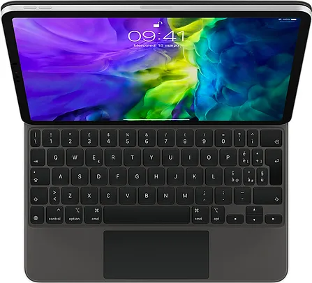 Apple Tastiera per tablet con Custodia Magic Keyboard per iPad Pro 11'  colore Nero - MXQT2T/A