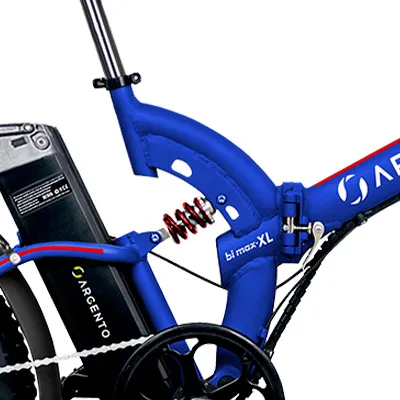 bici elettrica argento bimax