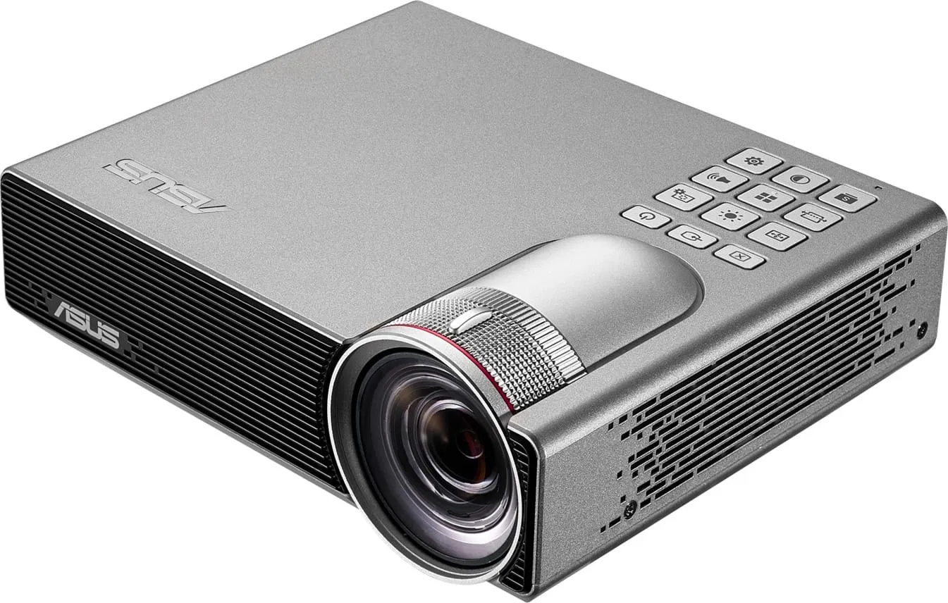 Asus Videoproiettore 800 ANSI lumen DLP WXGA (1280x800) Proiettore portatile  colore Argento - 90LJ0070-B01120 P3E