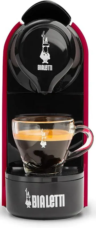 Bialetti Gioia - Macchina Caffé Espresso a Capsule Serbatoio 0.5 lt colore  Rosso
