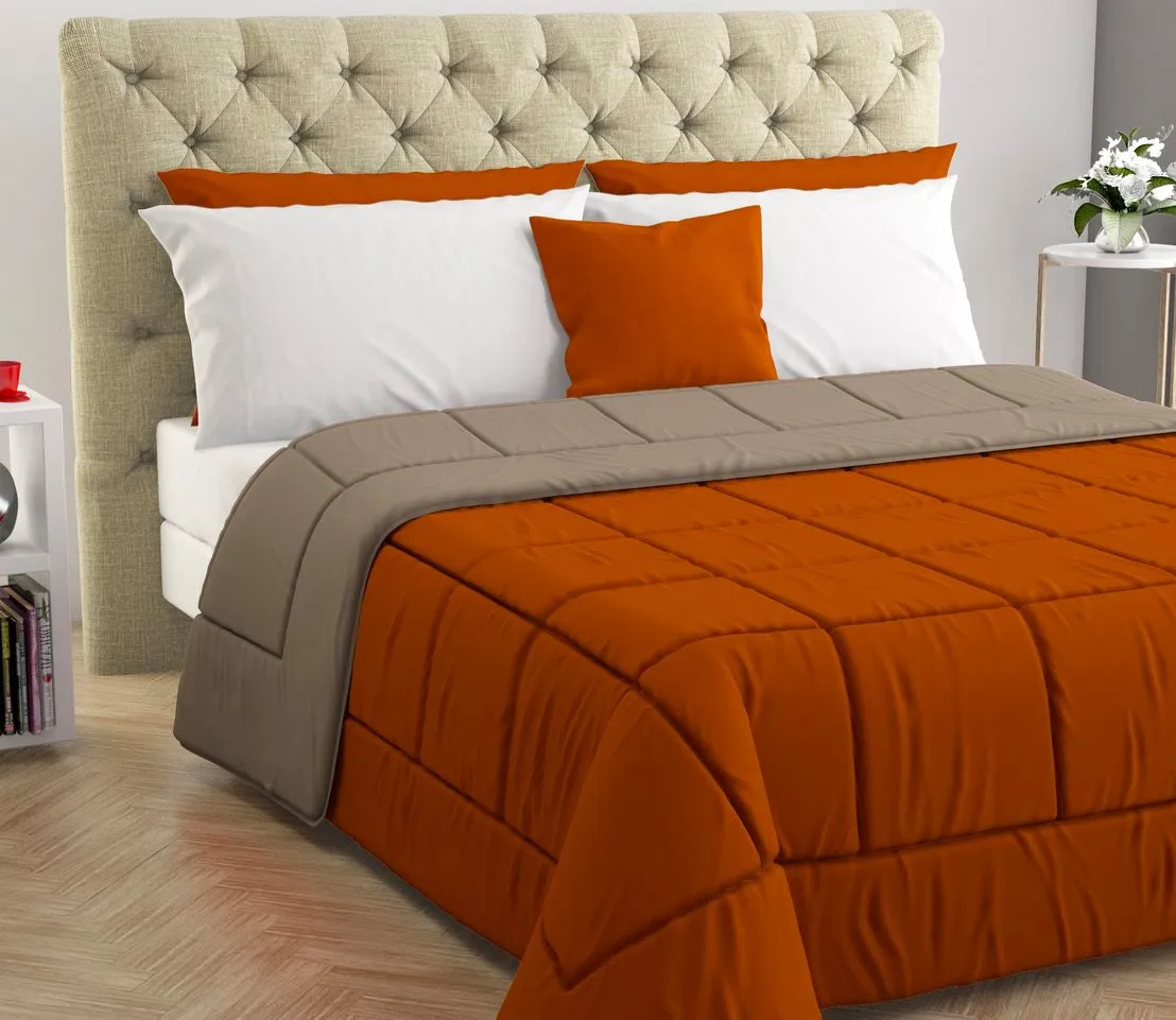 Piumone matrimoniale arancione deals