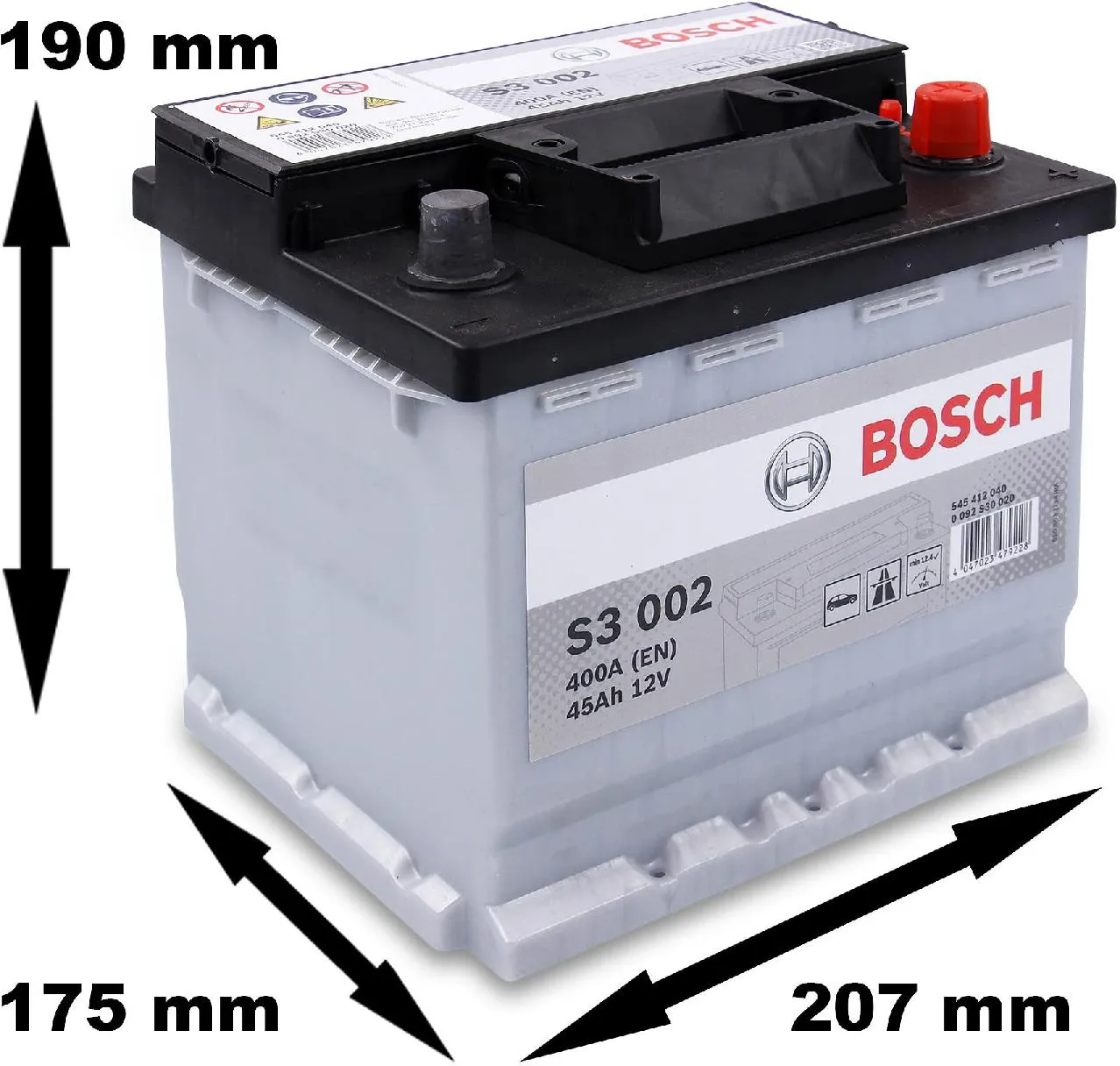 Batteria Auto Bosch S3002 in offerta su Prezzoforte