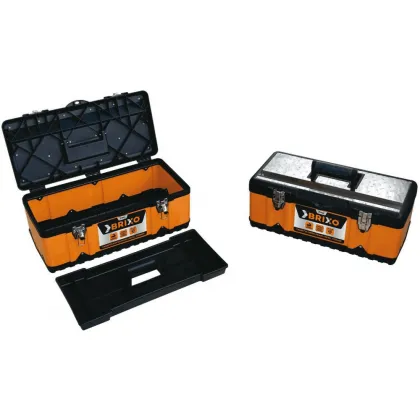 Brixo Cassetta valigetta porta utensili per attrezzi in metallo 40cm  cacciaviti