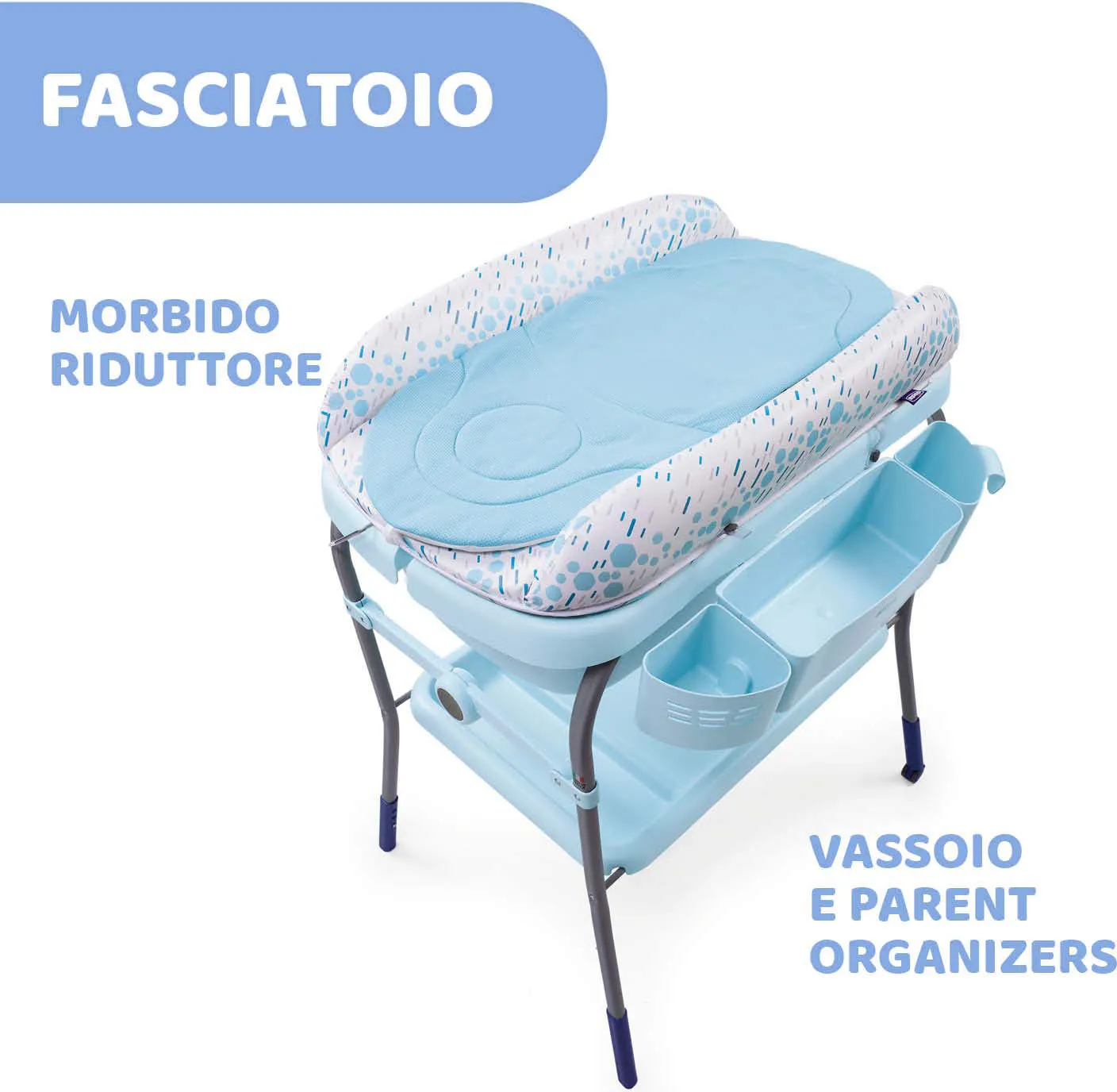 CHICCO Cuddle & Bubble Vaschetta Bagnetto Fasciatoio Neonato
