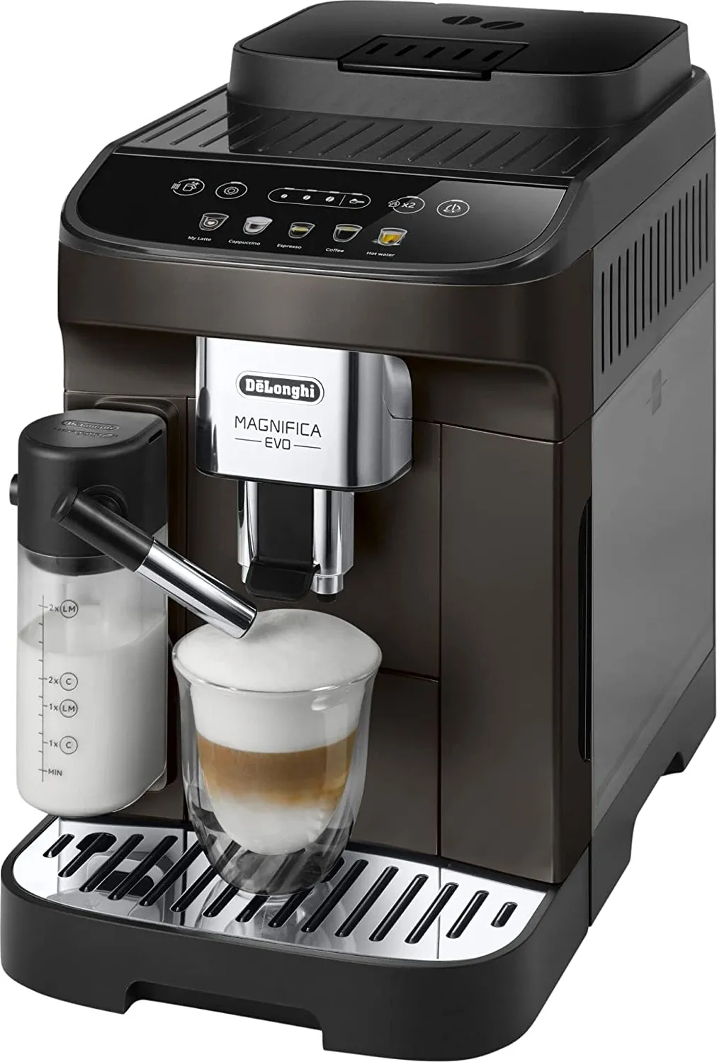 Macchina del Caffè Automatica con Macinacaffè integrato 15 Bar colore Nero  - ECAM293.61.BW