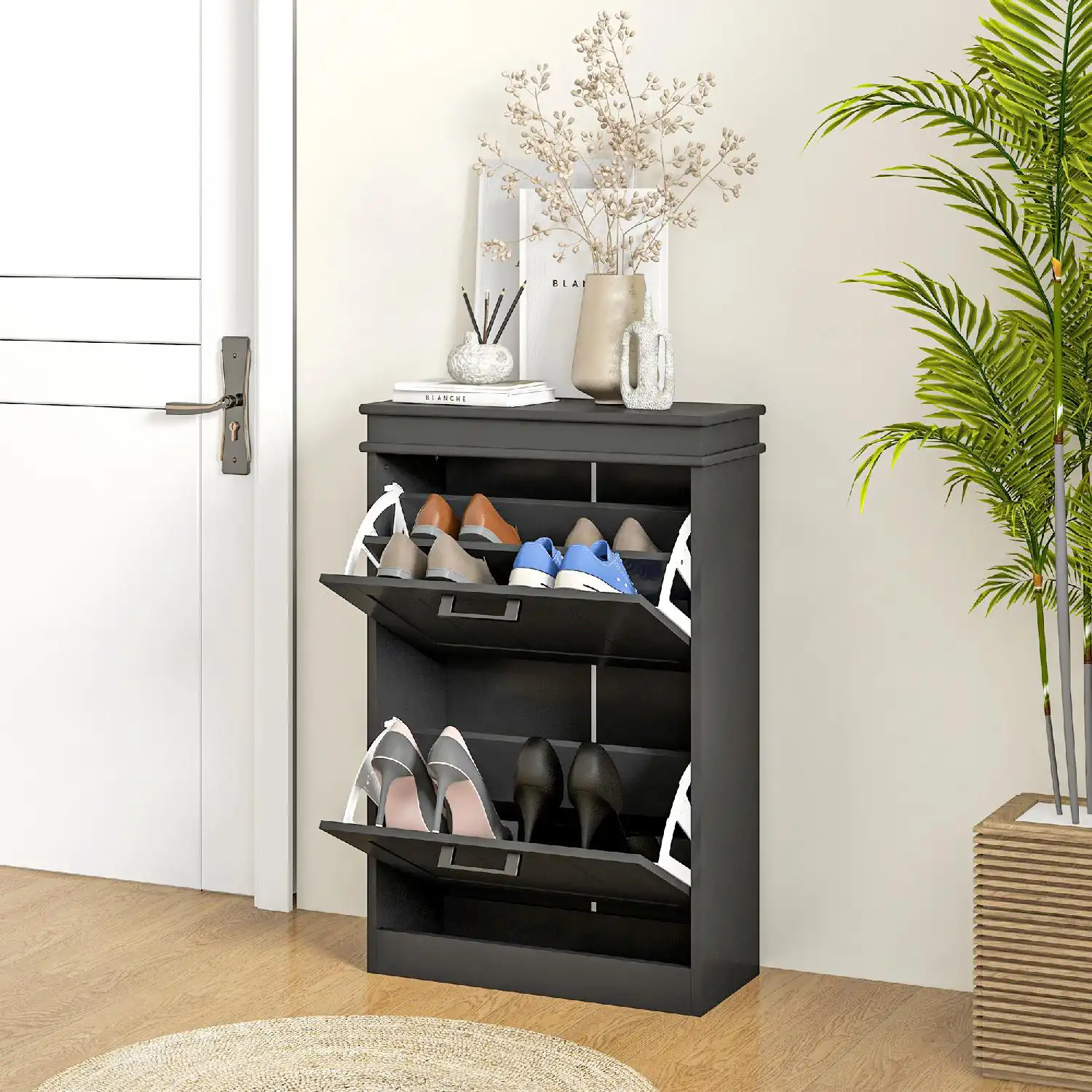 Scarpiera Con Specchio: L'accessorio Per Arredare O Ordinare - 13