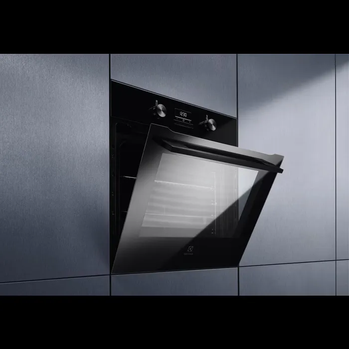 Four FORNO 71LT MULTI7 A+ Noir - Cuisson 3D, Nettoyage EcoClean, Programme Pizza - Économe Et Facile