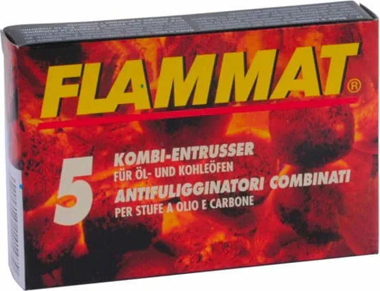 Pulitore Spazzacamino per Stufe a Legna 5 pezzi Flammat ENT-RU