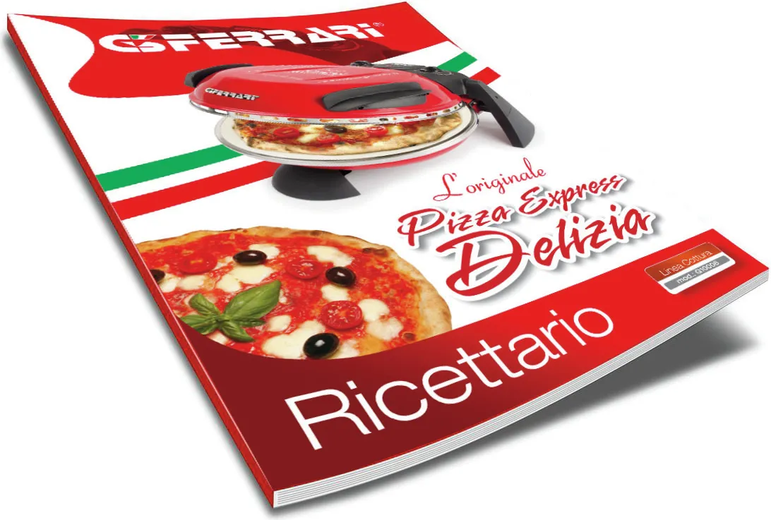 G3 Ferrari G10006 Pizza Express Delizia, Forno Pizza, 1200W, 400°C