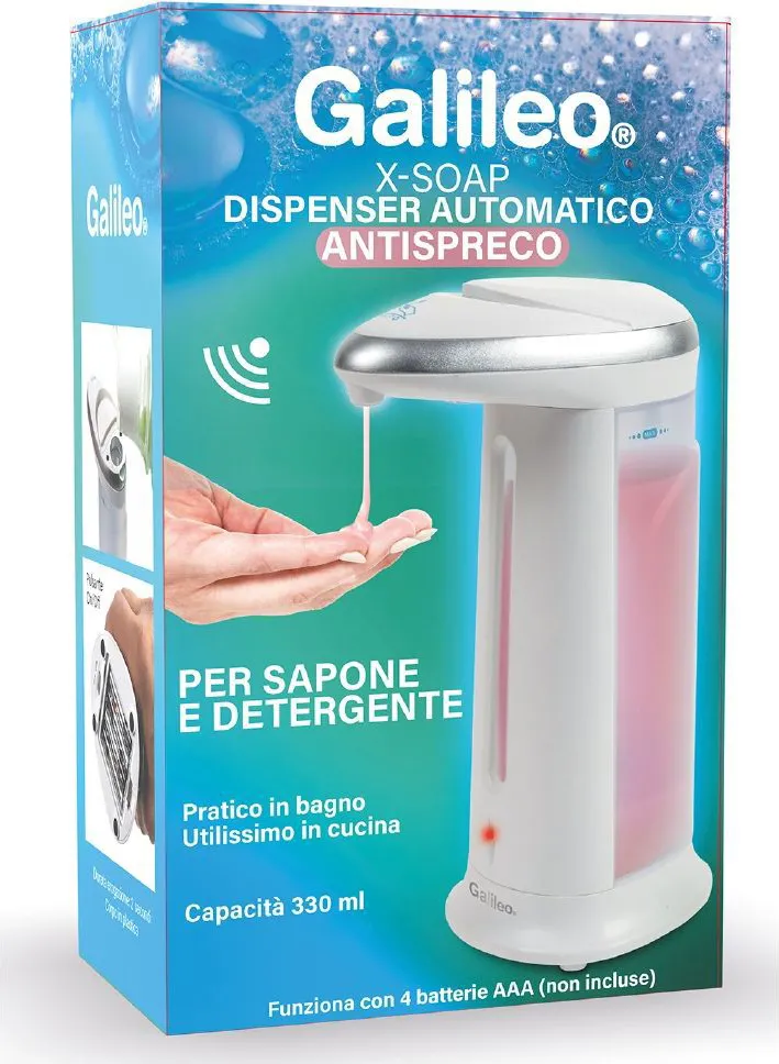 Galileo Dispenser sapone automatico 330 ml X-Soap - 5900085