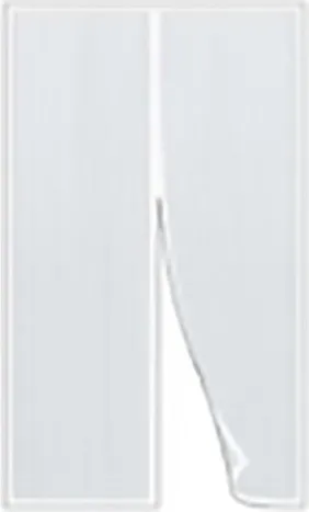 IRS Zanzariera Magnetica Finestra in Poliestere 120x160 cm colore