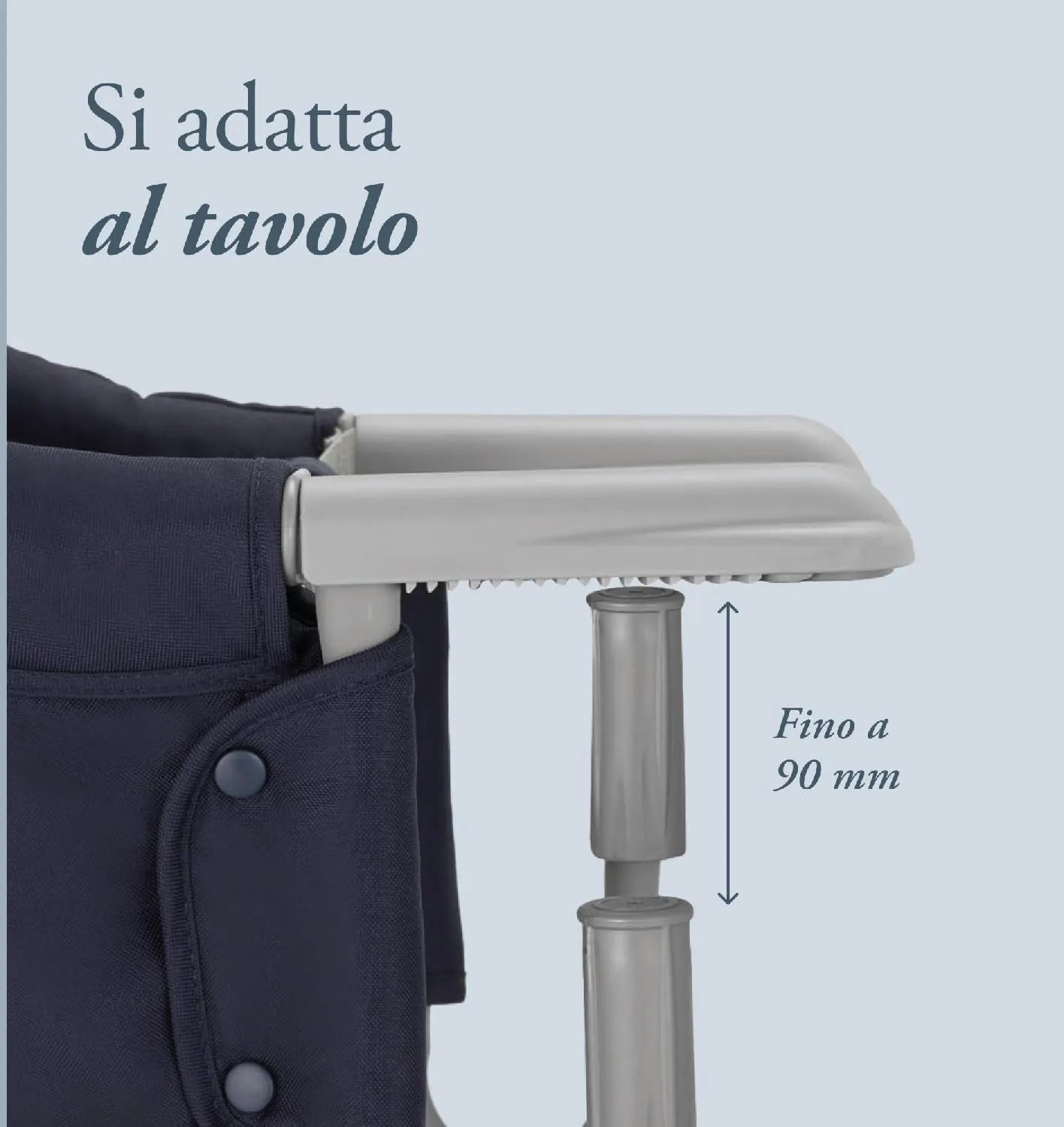 Inglesina Fast Siège De Table Pliable Beige - Chaise Portable Pour Bébé Jusqu'à 15 Kg, Facile à Installer