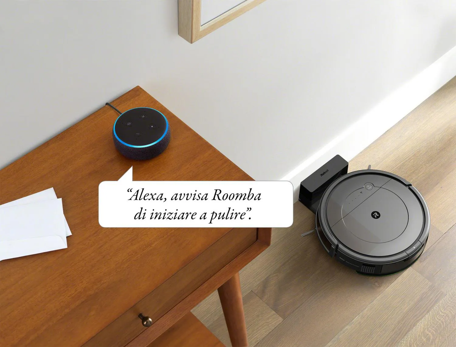 iRobot Roomba Combo - Robot Aspirapolvere Lavapavimenti Ricaricabile  Navigazione Intelligente Wifi Home App - R113840