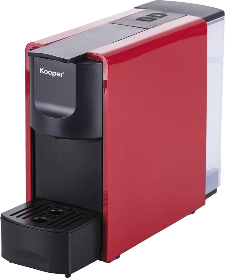 Kooper Macchina Espresso a Capsule compatibile Nespresso 20 Bar colore  Rosso - 5913669
