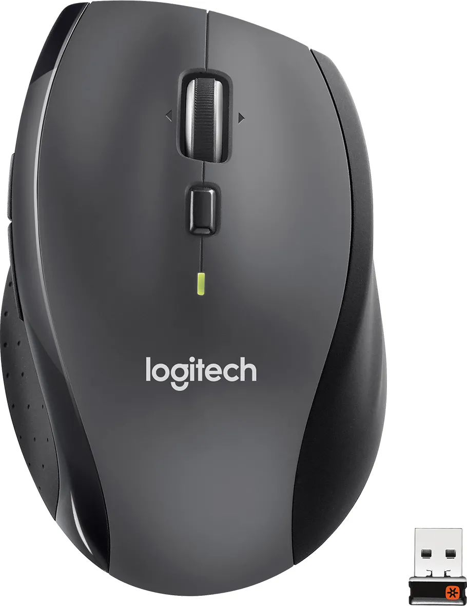 Logitech Mouse Wireless senza Fili Laser 1000 DPI con Rotella - 910-001949  M705