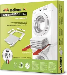Meliconi Kit impilaggio Lavatrice e Asciugatrice - 656114BA