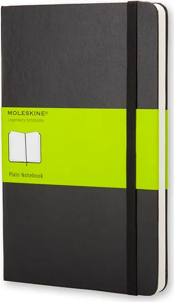Moleskine Taccuino Formato Pocket Pagine Bianche Con Copertina Rigida Nera  - QP012