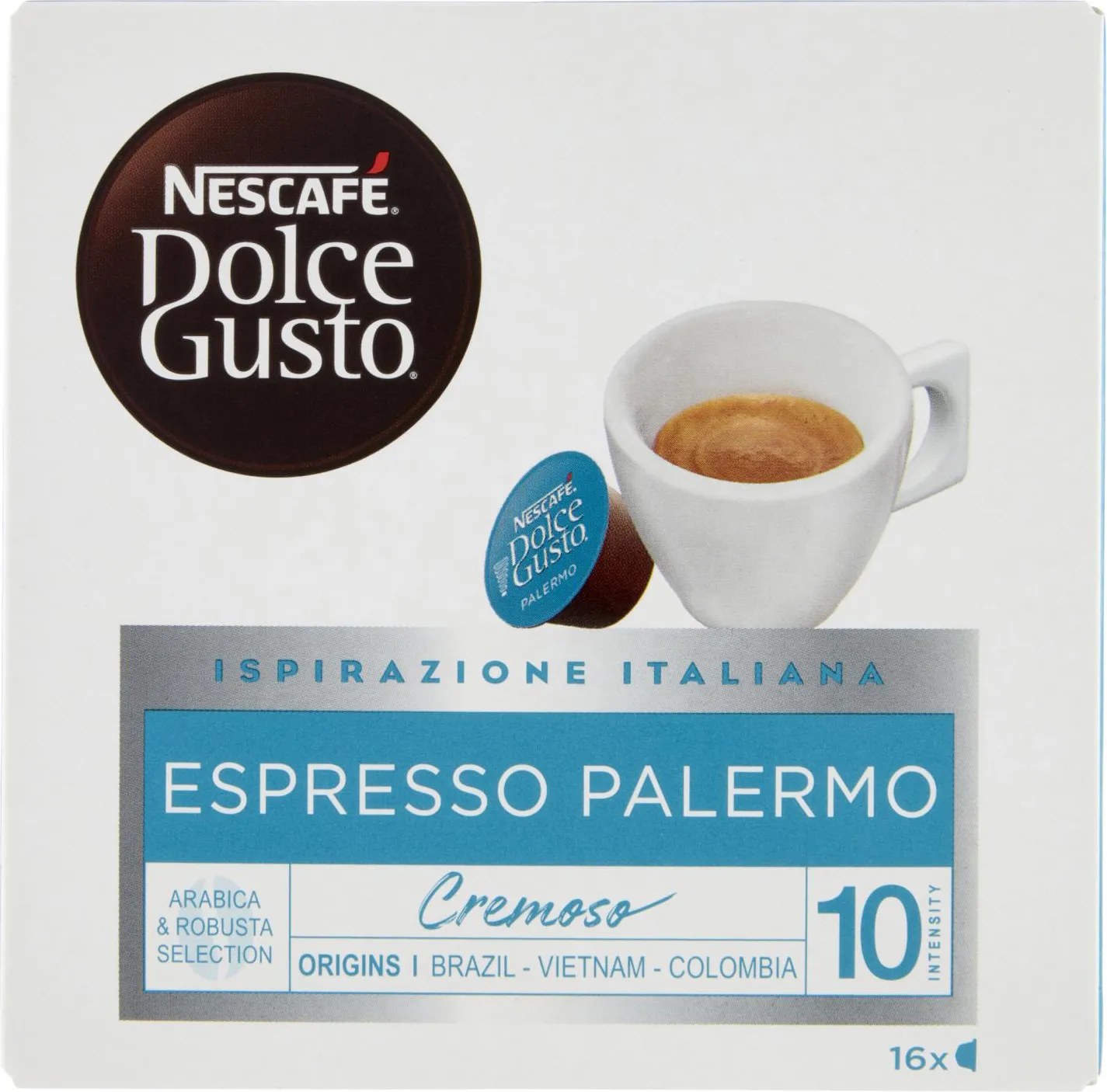 Nescafè Capsule Nescafe Dolce Gusto Caffe Espresso Palermo - 32873438