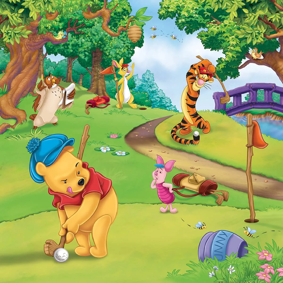 Ravensburger Winnie The Pooh Puzzle 49 Pezzi Confezione da 3 per Bambini da  5+ Anni - 5187