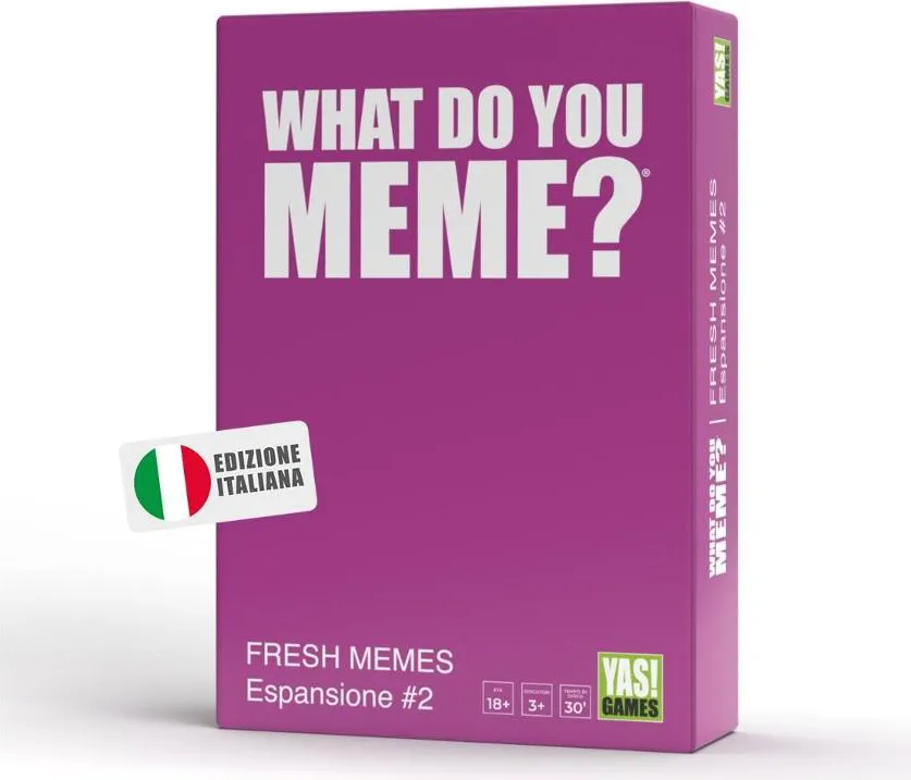 Fresh Memes #1 - What Do You Meme - Giochi da Tavolo di YAS! Games in  Italiano