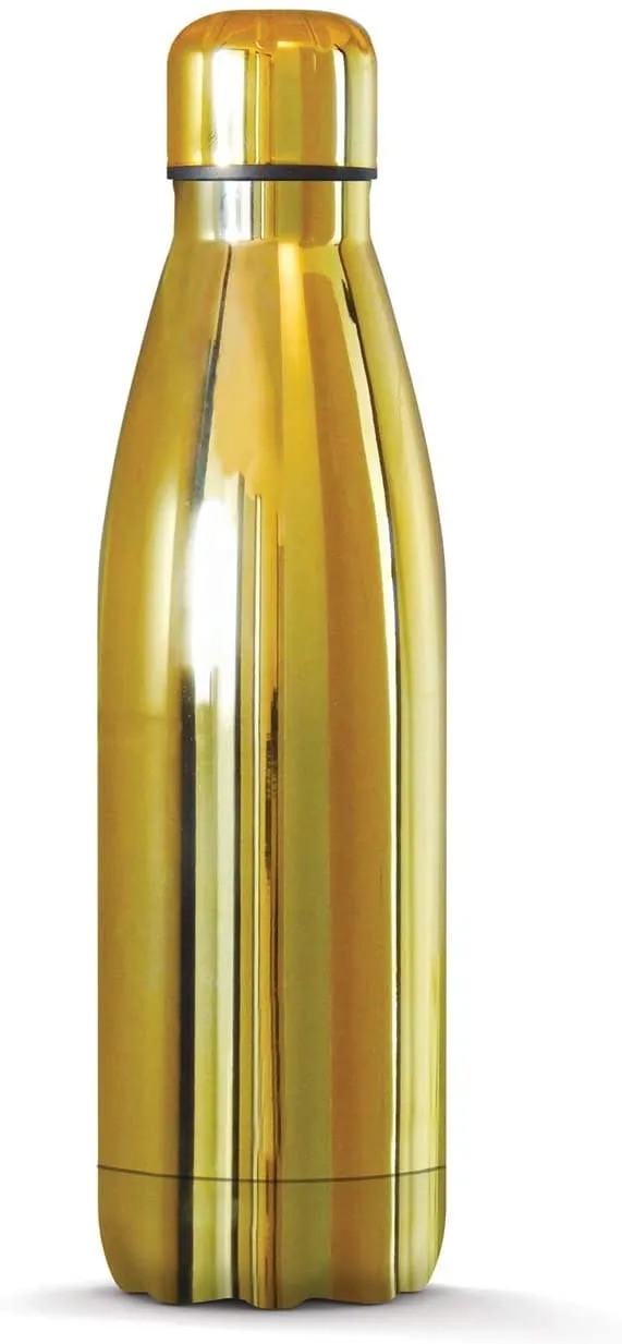 500 ml oro REFYLL Bottiglia da tè in vetro con colino in acciaio inox 