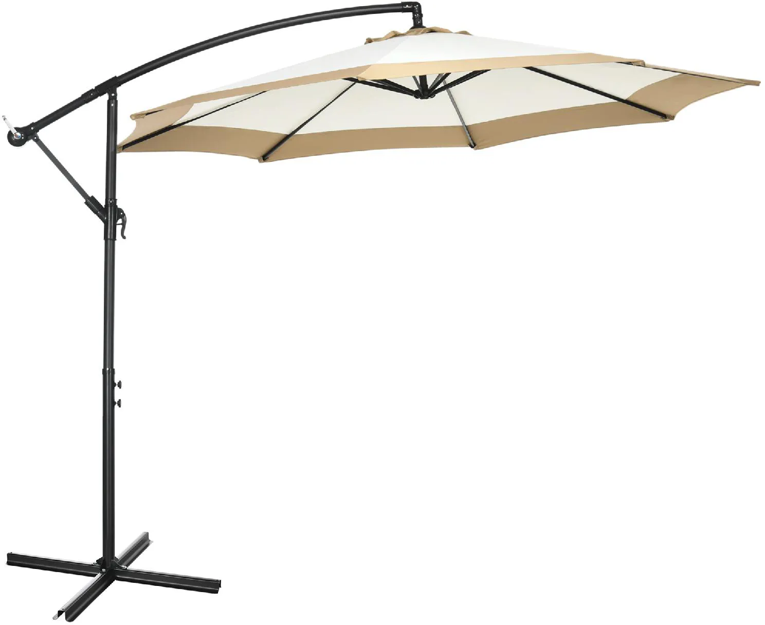 Ombrellone Da Esterno 270 Cm TOSCANA Rosso - 13