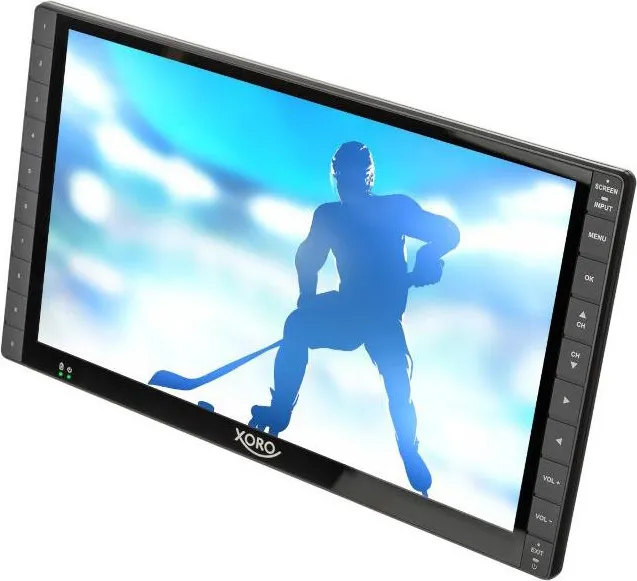 XORO TV Portatile 14 Pollici Full HD Display LED Classe E colore